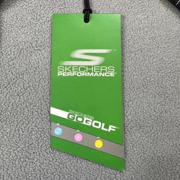 NWT Skechers Go Golf Shirt Womens XS Black Layer Top Stripe Long Sleeve UPF 25 - Picture 7 of 11